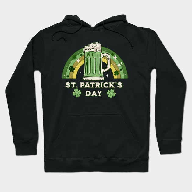 St. Patrick's Day Hoodie by valentinahramov